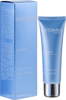 Фото Phytomer Oligopur Flawless Skin Mask очищающая матирующая маска для лица 50 мл