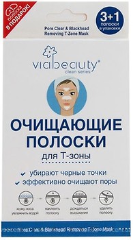 Фото VIA Beauty очищающие полоски для Т-зоны 7 шт