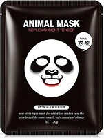 Фото BioAqua Panda Tender Mask смягчающая тканевая маска для лица с принтом 30 г