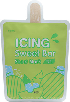 Фото A'pieu Icing Sweet Bar Sheet Mask Melon тканевая маска 21 г