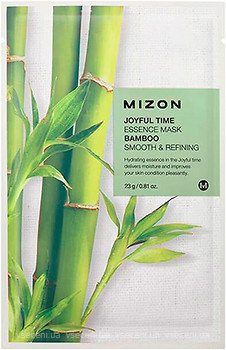Фото Mizon Joyful Time Essence Mask Bamboo тканевая маска для лица 23 г