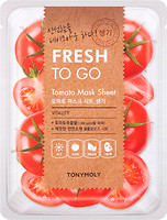 Фото Tony Moly Fresh To Go Mask Sheet Tomato тканевая маска для лица с экстрактом томата 22 г