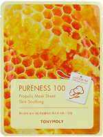 Фото Tony Moly Pureness 100 Propolis Mask Sheet тканевая маска с прополисом 21 мл