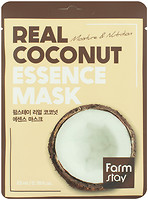 Фото FarmStay Coconut Real Essence Mask тканевая маска с экстрактом кокоса 23 мл