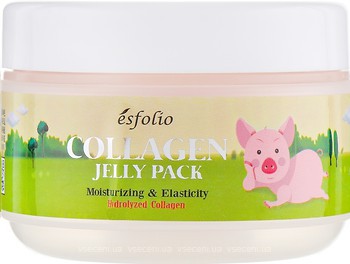 Фото Esfolio Collagen Shape Memory Jelly Pack коллагеновая лифтинг маска с памятью формы 100 мл