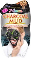 Фото 7th Heaven грязевая маска для лица Charcoal Masque Hard Drying Mask Уголь 15 г