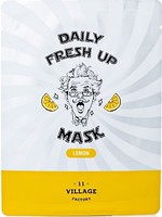 Фото Village 11 Factory тканевая маска для лица Daily Fresh UP mask Lemon 20 г