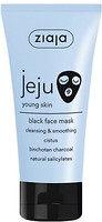 Фото Ziaja маска для лица Jeju Young Skin Черная очищающая и разглаживающая 50 мл