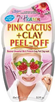 Фото 7th Heaven маска-пленка для лица Peel-Off Pink Cactus & Clay Розовый кактус и глина 10 мл