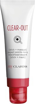 Фото Clarins маска-стик для лица Clear-Out Blackhead Expert для устранения угрей 50 мл