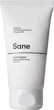Фото Sane маска для лица Face Mask Fruit Enzymes Moisturizing & Perfecting с энзимами 50 мл