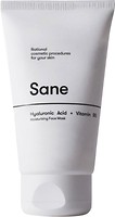 Фото Sane маска для лица Face Mask Hyaluronic Acid + Vitamin B5 Moisturizing с гиалуроновой кислотой 75 мл