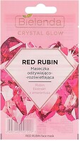Фото Bielenda маска для лица Crystal Glow Red Rubin Питательная 8 г