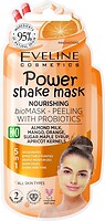Фото Eveline Cosmetics маска для лица Power Shake Mask Питательная с пробиотиками 10 мл