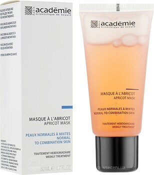Фото Academie маска для лица Hypo-Sensible Masque L'Abricot Абрикосовая 50 мл