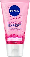 Фото Nivea Make-Up Expert гель для умывания мицеллярный + розовая вода 150 мл