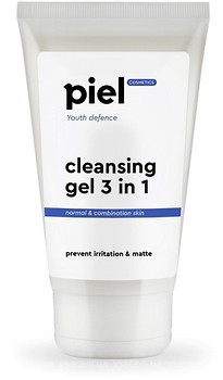 Фото Piel Cosmetics гель для умывания Youth Defense 3 в 1 для нормальной и комбинированной кожи 150 мл