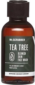 Фото Mr.Scrubber гель для умывания Tea Tree Blemish с маслом чайного дерева 125 мл