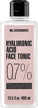 Фото Mr.Scrubber тоник Hyaluronic Acid Face Tonic с гиалуроновой кислотой 400 мл