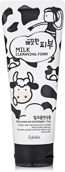 Фото Esfolio Pure Skin Milk Cleansing Foam пенка для умывания Молочная 150 мл