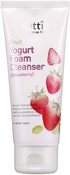 Фото Ottie пенка очищающая Fruits Yogurt Foam Cleanser Strawberry с йогуртом и экстрактом клубники 150 мл