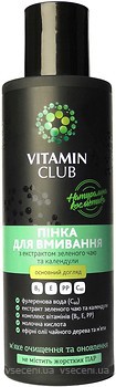 Фото Vitamin Club пенка для умывания с экстрактом зеленого чая и календулы 150 мл