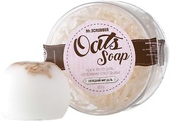 Фото Mr.Scrubber мыло-скраб Oats soap с овсяными хлопьями 120 г