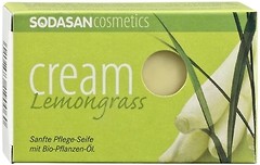 Фото Sodasan мыло-крем для лица Lemongrass с маслами ши и лемонграсса 100 г