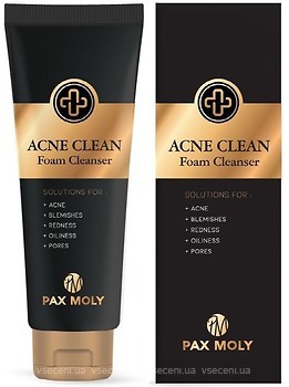 Фото Pax Moly пенка для умывания Acne Clean Foam Cleanser антиакне 120 мл