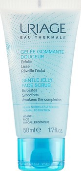 Фото Uriage мягкий скраб для лица Gentle Jelly Face Scrub 50 мл