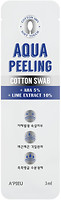 Фото A'pieu палочка для пилинга кожи лица с АНА-кислотами 5% Aqua Peeling Cotton Swab 3 мл