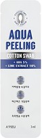 Фото A'pieu палочки для пилинга кожи лица с АНА-кислотами 8% Aqua Peeling Cotton Swab Intensive Type 3 мл