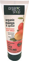 Фото Organic Shop пилинг для лица Абрикосовый манго Mango Apricot Face Peeling 75 мл
