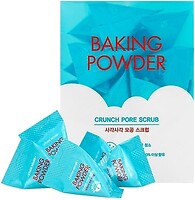 Фото Etude House скраб для очищения кожи лица с пищевой содой Baking Powder Crunch Pore Scrub 24x 7 г