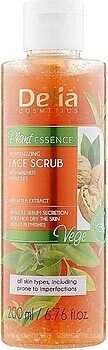 Фото Delia Cosmetics скраб для лица Plant Essence Creamy Face Scrub 200 мл