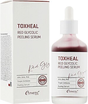 Фото Esthetic House пилинг-сыворотка для лица Toxheal Red Glycolic Peeling Serum 100 мл