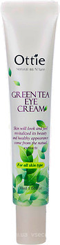Фото Ottie крем для кожи вокруг глаз с экстрактом зеленого чая Green Tea Eye Cream 30 мл