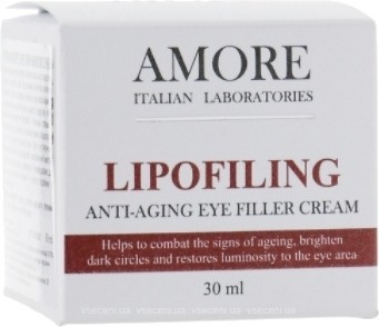 Фото Amore концентрированный крем-филлер для зоны вокруг глаз с липофиллинг комплексом 30 мл