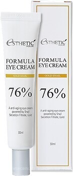 Фото Esthetic House питательный крем для кожи вокруг глаз Formula Eye Cream Gold Snail 76% 30 мл