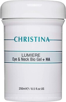 Фото Christina гель для кожи вокруг глаз Lumiere Eye & Neck Bio Gel +HA 250 мл