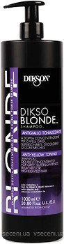 Фото Dikson Blonde Antigiallo Tonalizzante усиленный с кератином 1 л