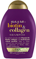 Фото OGX Biotin & Collagen Thick & Full с биотином и коллагеном 385 мл