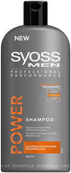 Фото Syoss Men Power для нормальных волос 500 мл