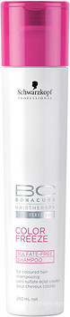 Фото Schwarzkopf Professional BC Bonacure Color Freeze Sulphate Free для окрашенных волос 250 мл