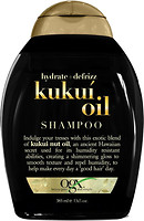 Фото OGX Kukui Oil Hydrate & Defrizz + для увлажнения и гладкости волос 385 мл