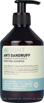 Фото Insight Anti Dandruff Purifying очищающий против перхоти 400 мл