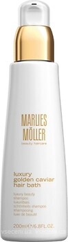 Фото Marlies Moller Luxury Golden Caviar Hair Bath с экстрактом черной икры 200 мл