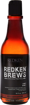 Фото Redken Brews 3-In-1 Conditioner & Body Wash 300 мл