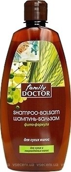Фото Family Doctor Фито-формула для сухих и поврежденных волос 500 мл