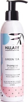 Фото Hillary Green Tea для жирных и комбинированных волос 250 мл